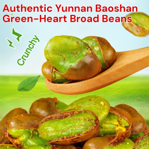 Silkworm Bean Snacks Quality Foods Green Main Tone Taste Fun Pure Natural Health Good Taste