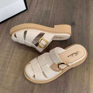 Kiyumi Women Summer Hollow Out Casual Platform Heels Bottom sandals Fashionable Wear YT-2408