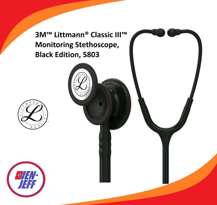 Littmann Classic III Stethoscope Black Tube Edition 5803 (AUTHENTIC