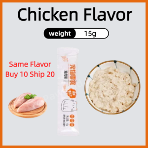 Same Flavor Buy 10 Ship 20 Cat treats cat food wet food for kitten Food cats snacks