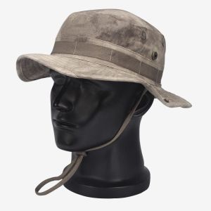 เบนนี่หมวกกันแดดยุทธวิธีทหารพรางปีนเขาหมวกหมวกตกปลาแคมป์ปิ้งกลางแจ้งสำหรับผู้ชาย