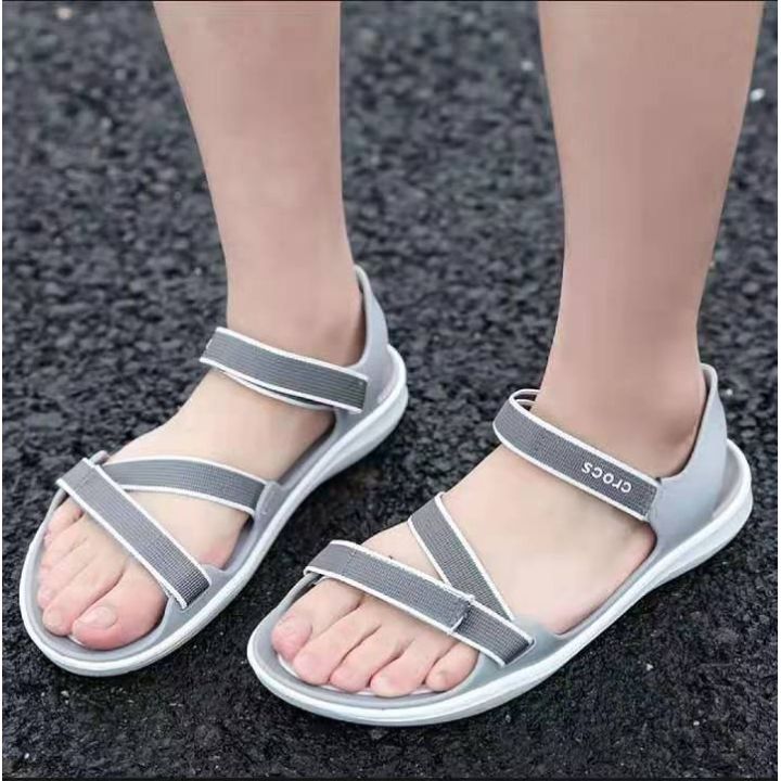 Buy CROCS Blue Girls Velcro Closure Sandals | Shoppers Stop