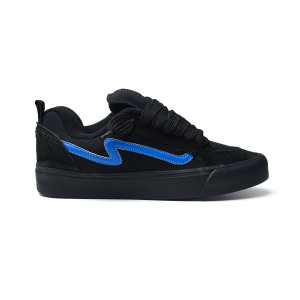 Brick Mansions - Biggie Black Blue Sepatu Sneakers Casual Pria Wanita