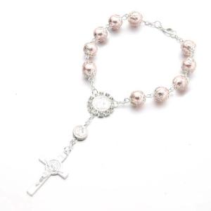 Finger Baptism Rosaries Beads Faux Pearls for Baptism Favors Christening Favors Religious Favors Weddings Party Favors