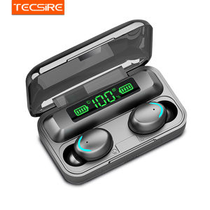 Original F9 TWS Earphone Wireless Earbuds Bluetooth 5.0 Headset Stereo Bass Touch Control Waterproof with Microphone