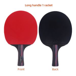 Loki X3 Ping Pong Racket Pimples-in Table Tennis Racket with ITTF Rubber 5 Wood Blade Elastic Sponge and Hard Shell Cover
