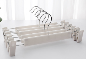 hanger with clip/hanger/Anti Slip Clip Pants Hanger for Pants Skirt T-shirt Kid Clothes Hangers Rack Organizer With Pant Clips