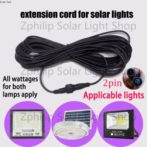 Solar Lights Extension 2Pin plug 5m/10M/15M/20M Cable Thick Wire Power 5M Cord solar wire extension solar light extension cable solar extension cable solar extension cord solar connector solar wire  solar charger extension solar cable wire connector