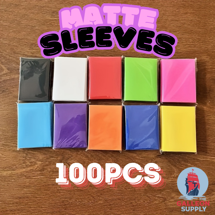 Standard Size Matte Card Sleeve 66x91mm [100pcs] For MTG Pokemon One Piece  Digimon Photocard etc Pvc And Acid Free Sleeves - Lazada | Lazada PH