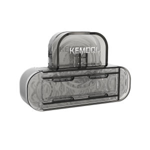 Power Socket Holder Self Adhesive Punch-Free Plug Fixer Seamless Socket Holder for Bathroom Wall Mount Fixer With Cover