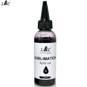 L&C Sublimation Ink for Epson Printers 100ml Refill Ink Set With Needle Gloves Compatible with Epson Printers