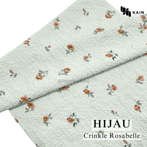 05 meter Bahan Kain Crinkle Cringkel Kringkle Rosabelle