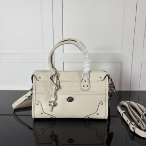 Hot Sale!2026 New COACH Shoulder Bags Women Elegant Official Store Original Womens RHYDER SATCHEL 24 Handbag Crossbody Bag Shoulder Bag CFN69 CFN70
