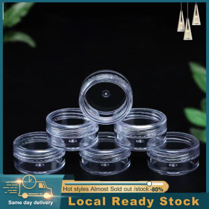 5/10/20g Empty Round Clear Cosmetic Mini Portable Reusable High Quality Travel Accessories Round Cream Bottle