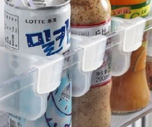 BOSSLU 2pcs Rak Penyimpanan Gantung Mini Kulkas Kotak Tambahan Penyimpanan P0K97