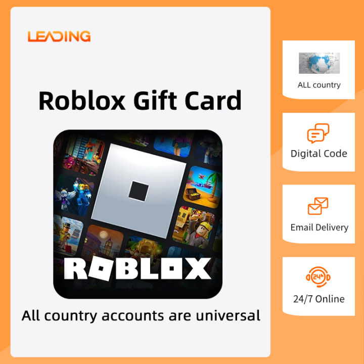 Roblox Robux Gift Card/Robux Card 100 Roblox~800 Roblox⚡Applicable to ...