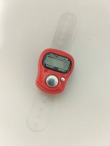 TASBIH DIGITAL MINI Alat Hitung Elektronik plus mika Finger Tally Counter Mini Jari Penghitung