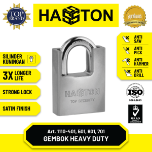 Hasston Gembok Model Jaket / Kunci Pagar / Jacket Padlock (1110)