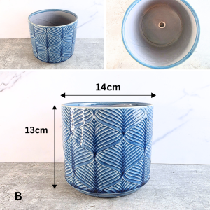 The Leaferie Reunion Flowerpot . flowerpots . flower pot . plant pots . planter . planters . Ceramic