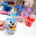 Disney 3 IN 1 Kids Toddler No Leak Sippy Straw Cup with cover Marvel Spider-Man  children's mug anti falling water cup   juice measuring cup Baby Cup Straw Cup Children's  Cup With Scale. 