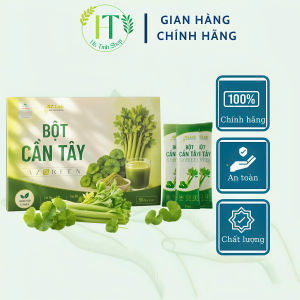 Bột Cần Tây Az Green Thanh Mộc Hương Giúp Hỗ Trợ Tiêu Hóa Đẹp Da Giảm Mụn Nhọt Hộp 50 Gói x 5g