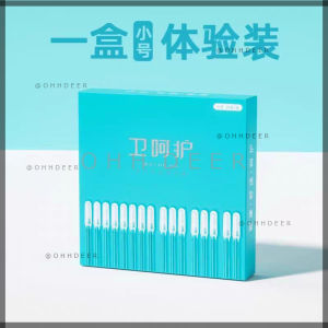 OHHDEER  24Pcs Batang Pembersih Telinga Melekit Boleh Basuh Semula - Sticky Earwax Remover Reusable