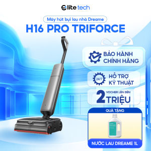 Máy Hút Bụi Lau Nhà Dreame H16 Pro TriForce | 30.000Pa Hơi Nước 200°C Chống rối Ngả Phẳng 180°