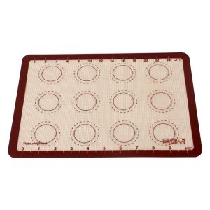 CEMOMEF Thickened Pizza Non-Stick Oven Sheet Bakeware Pastry Cake Silicone Baking Mat Oven Pad Rolling Dough Mat Baking Supplies