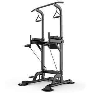 บาร์โหน บาร์โหนแบบตั้ง บาร์โหนตั้งพื้น บาร์ดึงข้อ และวิดพื้น บาร์โหนยืดตัว บริหารหน้าท้อง ดึงข้อ มีเบาะหลังเบาะรองแขน ปรับความสูงได้ ติดตั้งง่าย