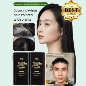 【FAMMY FAEY】【Genuine】Covering Gray Hair Artifact Hair Dye Pen Stick Disposable Pure Plants Do Not Lose Color Replenish Color Replenish Hair Root Hair Dye遮盖白发神器染发棒