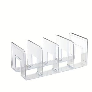 Clear Acrylic Handbag Organizer with 4 Adjustable Dividers - Durable ABS Space-Saving Closet Storage Solution for Various Bag Types Toilet Paper Storage Containers
