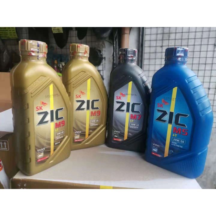 Zic Oil M5/M7/M9 (1L & 800ML) 100% Original Made in Korea | Lazada PH