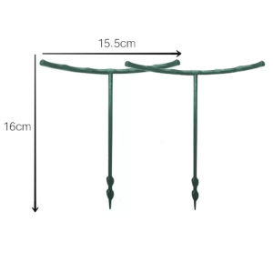 10pcs Plastic Plant Support Pile Stand for Flowers Greenhouse Arrangement Rod Holder Orchard Garden Bonsai Tool 16cm 27cm