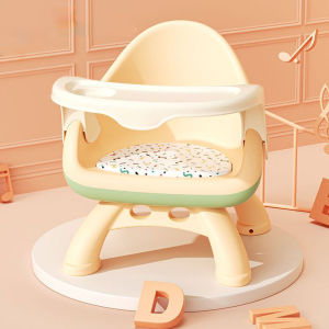 เก้าอี้นั่งทานข้าวเด็ก เก้าอี้ทรงไข่มีถาดวางอาหาร ที่นั่งมีเสียง