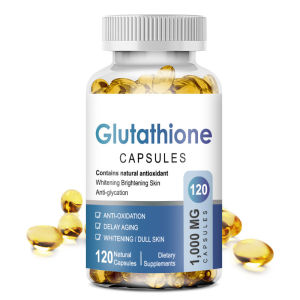 Sản phẩm bán chạy Glutathione Soft Capsules có sẵn cho ngoại thương Glutathione softgel Hỗ trợ nhà sản xuất OE M