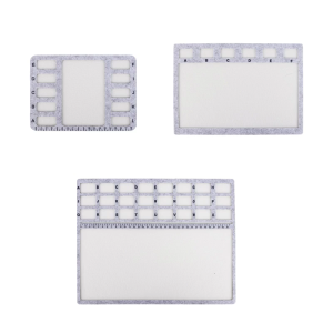 Bead Arrangement Tray with Slip Resistant Felt And Measurement Grid Portable Beading MatFor Creative Crafting