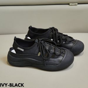 SEPATU SNEAKERS WANITA CANTIK MINIMALIS KOREA TRAVEL BAHAN CANVAS IMPORT IVY