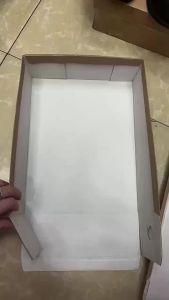 [Free Shipping] Sandals Shoes Boxes New H-Brand Orange Kraft Paper Folding A Set Of Shoe Boxes With Optional Add-Ons