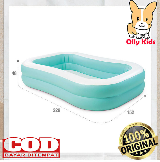 Olykids INTEX 57181 Kolam Renang Anak JUMBO Mandarin Swim Centre