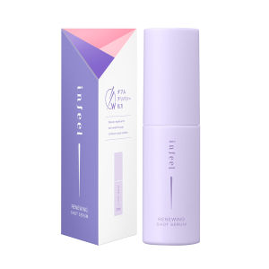 ROSETTE INFEEL Renewing Shot Pore Care Serum 30ml | Smooth Pores Firms Skin with Bakuchiol CICA & Hyaluronic Acid