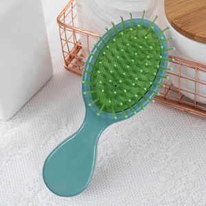 นวดหวีขนาดเล็กกะทัดรัดมินิน่ารักเด็กสาวหวีแบบพกพาสำหรับบ้าน จัดแต่งทรงผม อุปกรณ์ทำผม ช่วยเกล้าผม แปรงนุ่ม หวีสบาย MIMOON