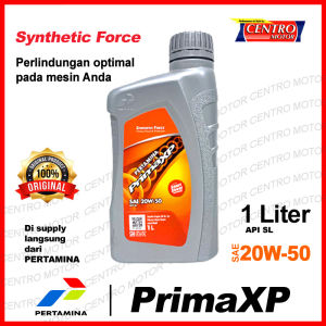 Oli Pertamina PRIMA XP 20W50 1 Liter Kemasan Baru Original