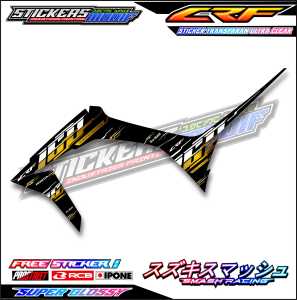 STRIPING VARIASI MOTOR HONDA CRF 150 L VIETNAM STYLE/ STICKER LIST MOTOR CRF 150 L