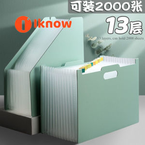 Expanding File Folder 13 Pocket Accordion File Folder Document Organizer Desktop Accordion Folders Letter A4 Paper Document Storage Organizer