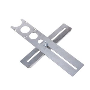 YANGS Stainless Steel 360 Degree Multi-Functional For House Decorated Work Tile Hole Locator Hand Measure Tools Measuring Tools Hole Opener Locator Position Ruler Puncher Drilling Hole Tools