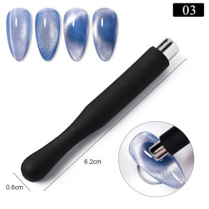 BORN PRETTY 1 Pc Cat Eye Stick 9D Effect Strong Plate for UV Gel Line Strip Multi-function Board Nail Art Gel Tool