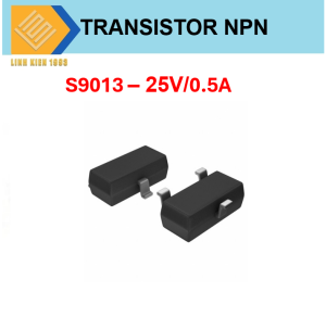 Linh kiện bán dẫn Transistor S9013 NPN SOT-23 dòng điện 0.5A- 25V