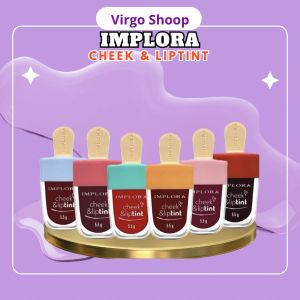 IMPLORA Cheek & Liptint / Lip Tint / Ice Cream 5.5gr / Virgo Shoop