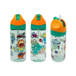 Infantino | Marcus & Marcus Antibacterial Tritan Straw Bottle (400ml)