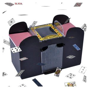 【Local Warehouse】Shuffle Machine Board Game Poker Playing Cards Electric Automatic Card Game Party Entertainment and Card Shuffler Essentials Card-Shuffler